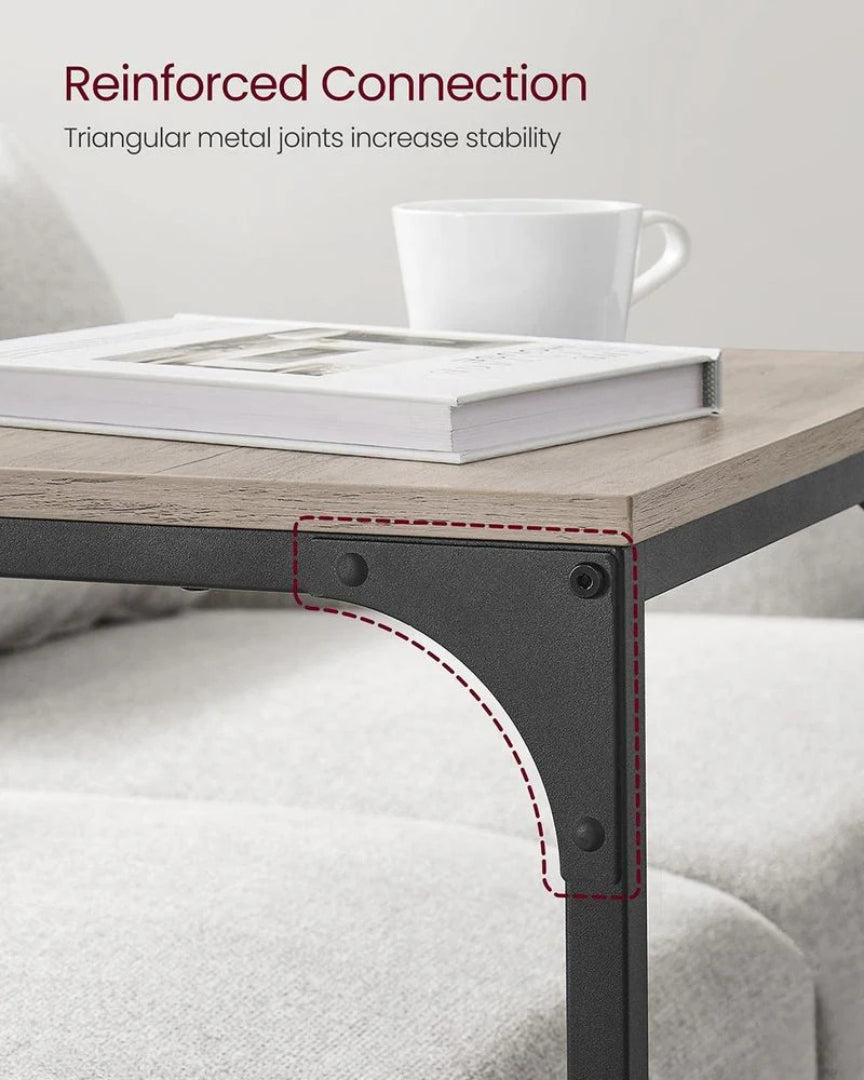 C-Shaped End Table For Sofa With Steel Frame – product view 20 | Ridgefield Furniture