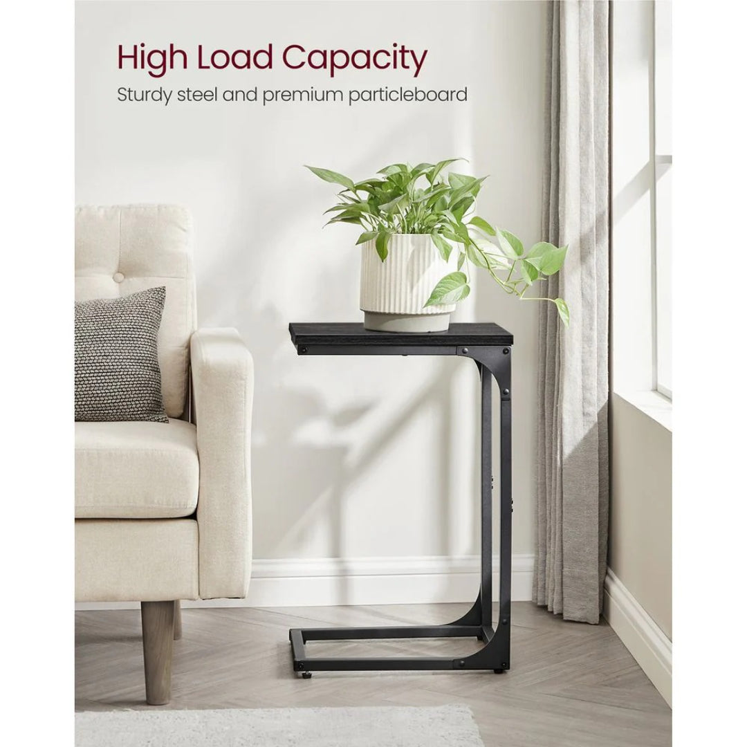 C-Shaped End Table For Sofa With Steel Frame – product view 32 | Ridgefield Furniture