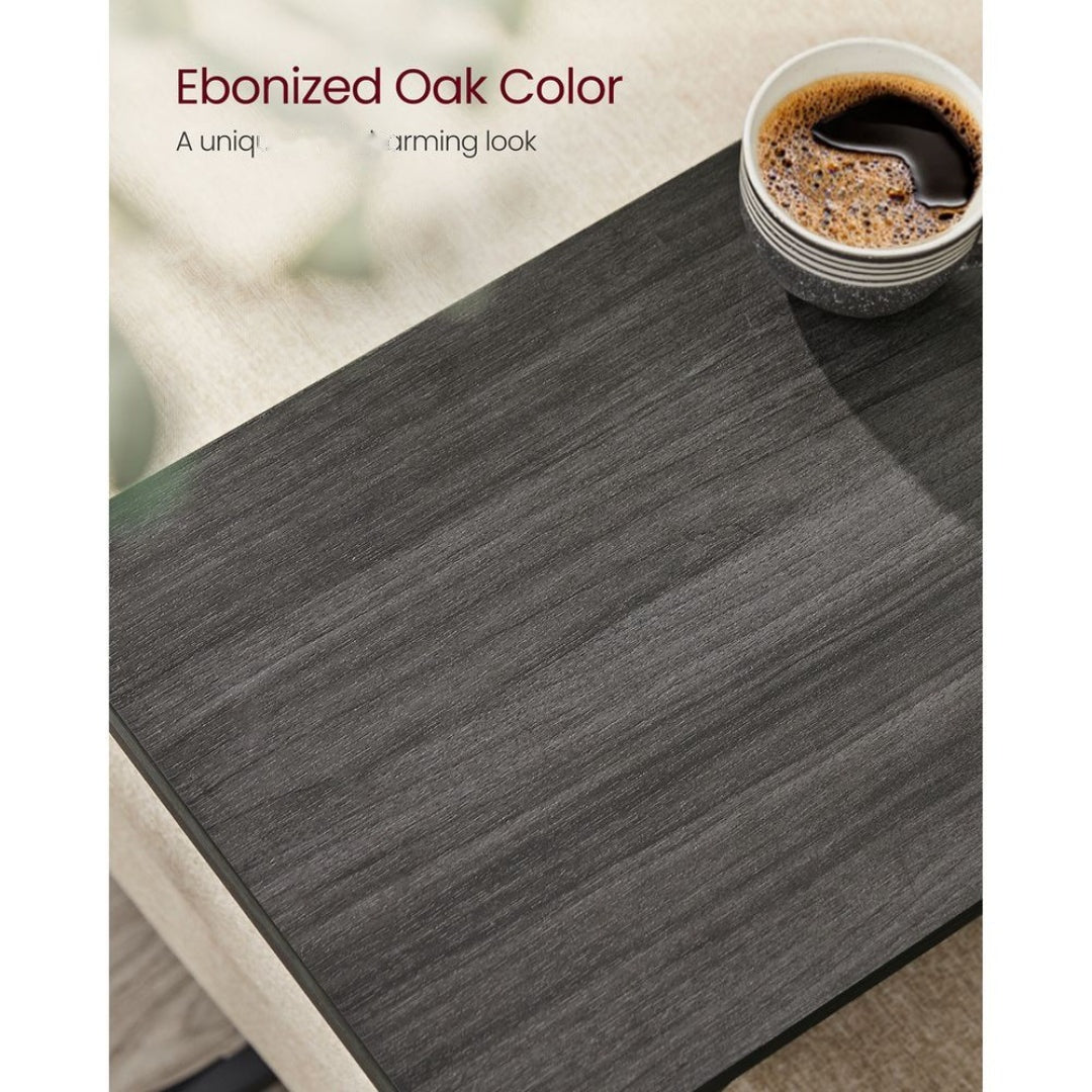 C-Shaped End Table For Sofa With Steel Frame – product view 34 | Ridgefield Furniture