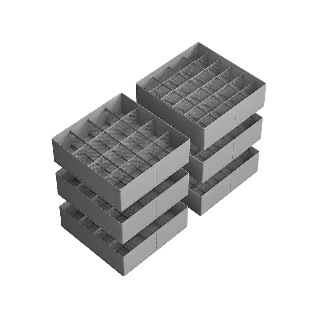 Closet Drawer Organizers Set Of 4 Or 6 For Underwear – product view 5 | Ridgefield Furniture