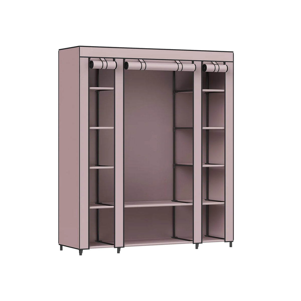 Closet Wardrobe With Non-Woven Fabric Cover - ULSF003P02