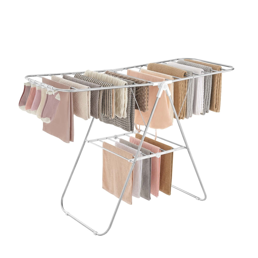 Clothes Drying Rack With Sock Clips - product photo 09