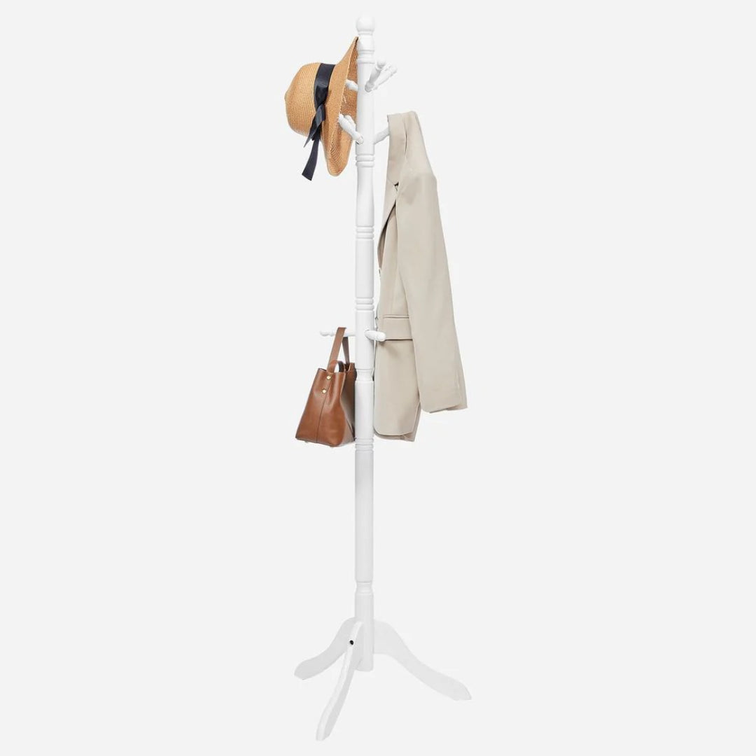 Solid Wood Coat Rack With 10 Hooks – product view 20 | Ridgefield Furniture