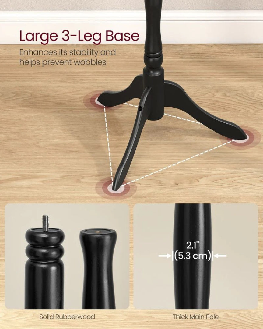 Freestanding Coat Rack With 11 Hooks – product view 15 | Ridgefield Furniture