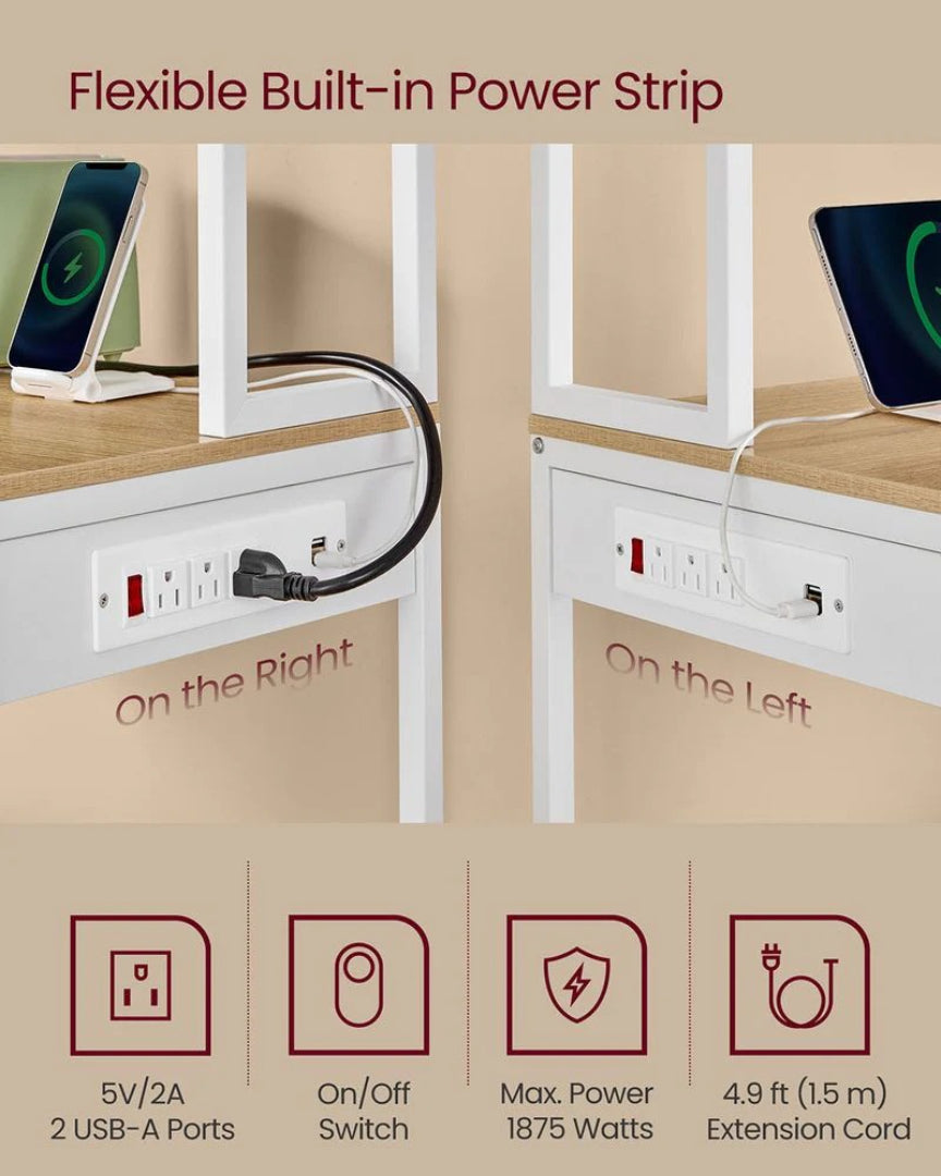 Coffee Bar Cabinet with LED Lights and Power Outlet – product view 6 | Ridgefield Furniture