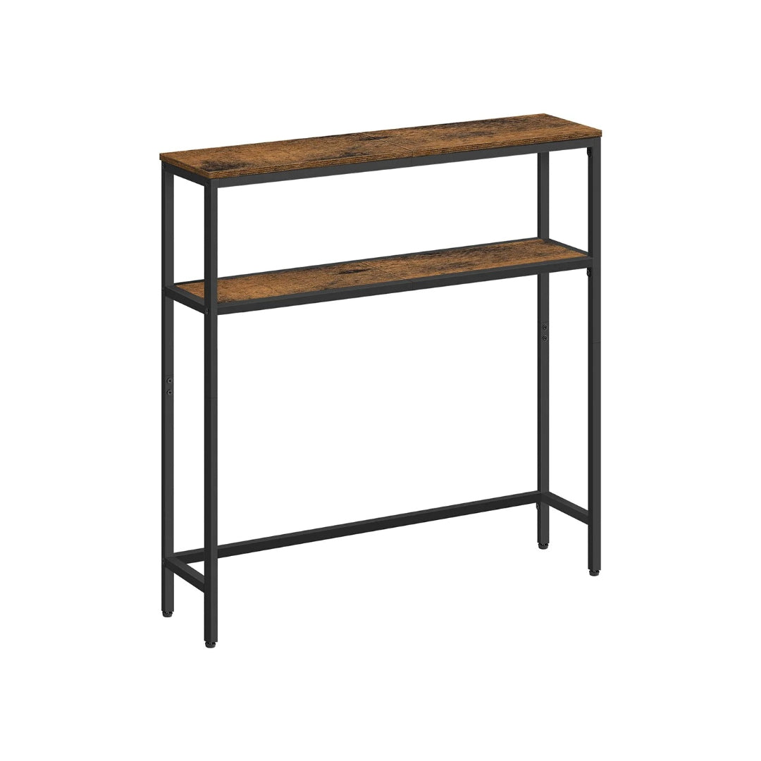 Console Table With 2 Shelves Narrow Entryway Sofa Table – product view 1 | Ridgefield Furniture