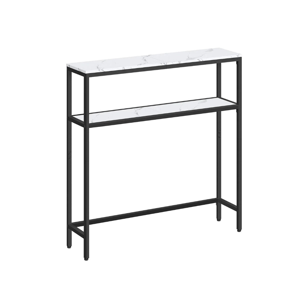 Console Table With 2 Shelves Narrow Entryway Sofa Table – product view 4 | Ridgefield Furniture