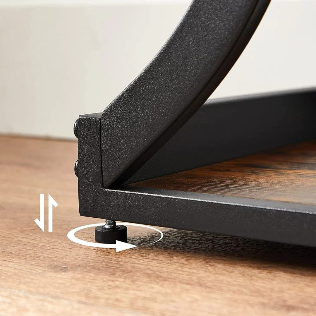 Console Table with Curved Frame and 2 Shelves – product view 7 | Ridgefield Furniture
