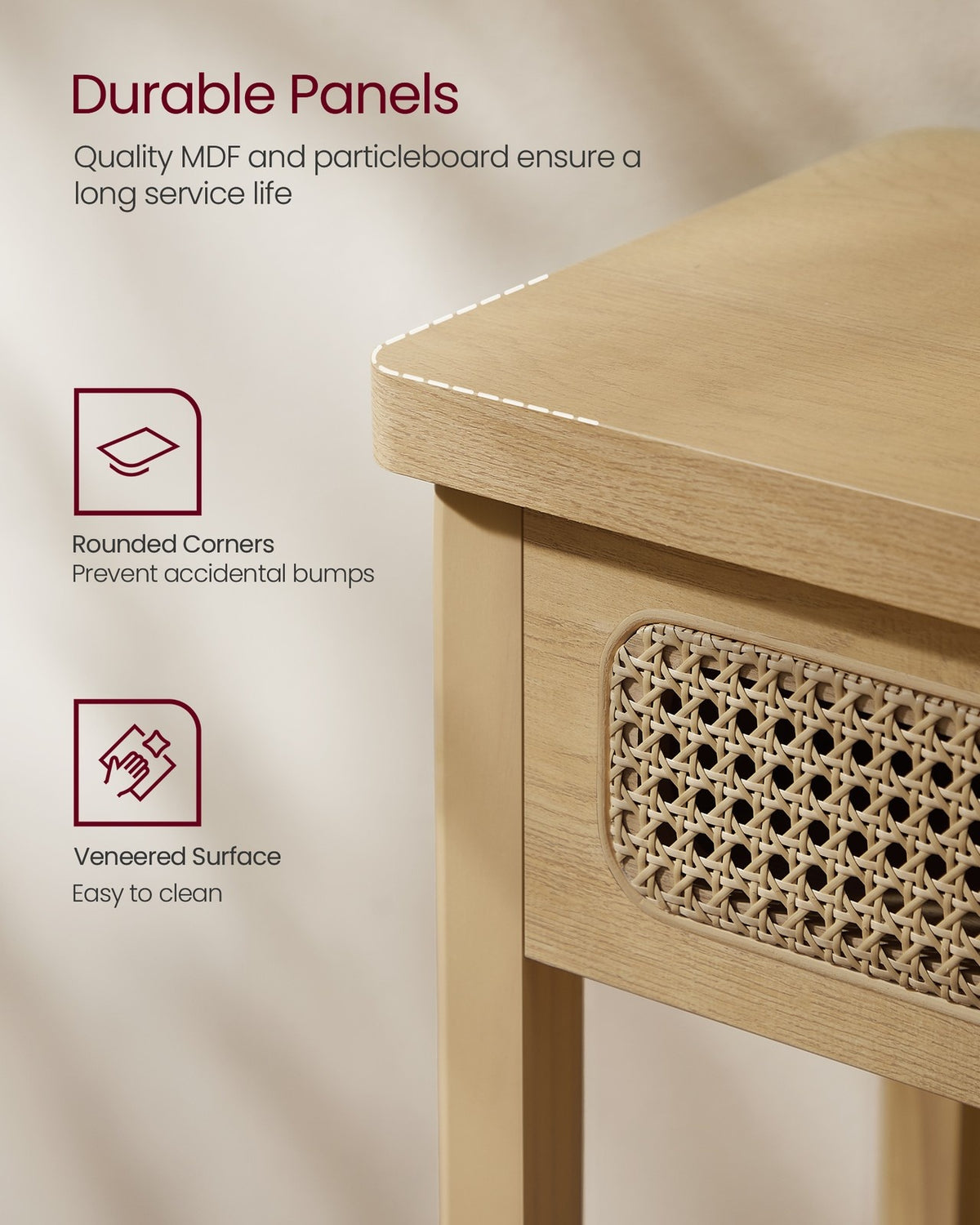 Console Table With Drawers And Shelf - product photo 04