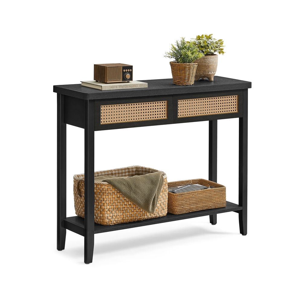 Console Table With Drawers And Shelf - product photo 12