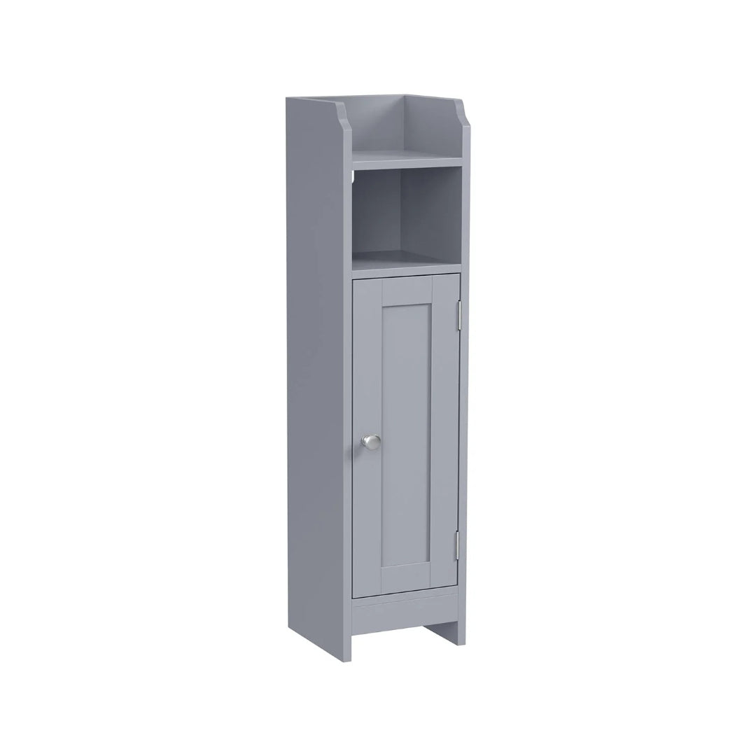 Corner Bathroom Storage Cabinet Slim Floor Cabinet 31.5in High – product view 2 | Ridgefield Furniture