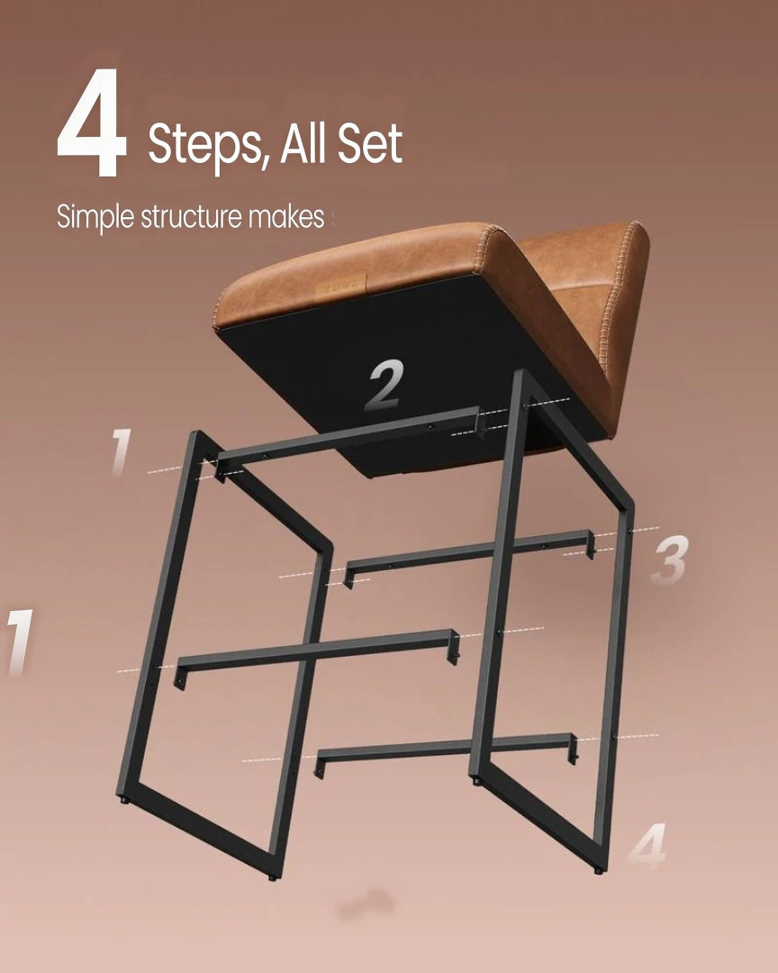 Counter Height Bar Stools Set of 2 with Back and Upholstered Seats – product view 28 | Ridgefield Furniture
