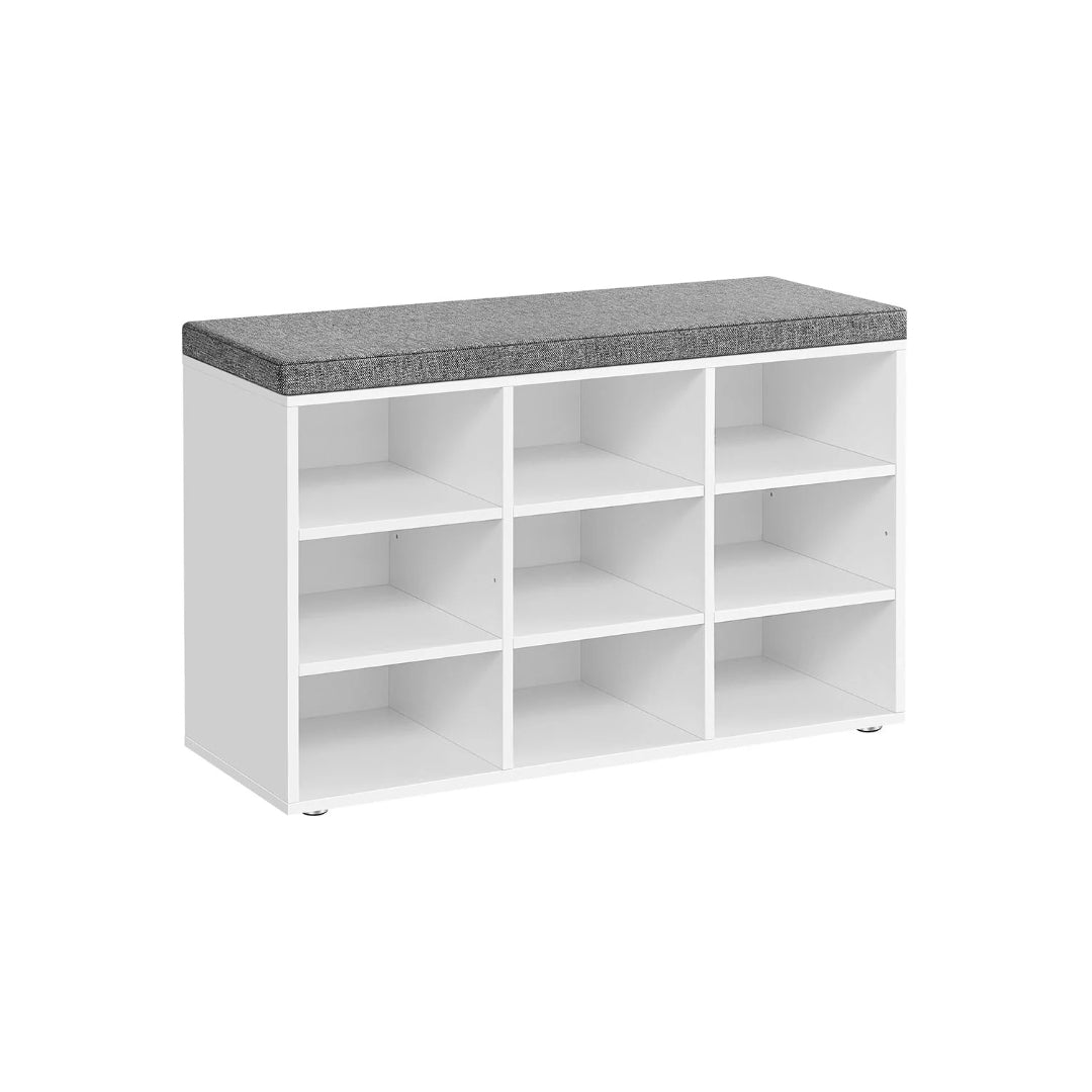Shoe Storage Bench With Cushion – product view 1 | Ridgefield Furniture