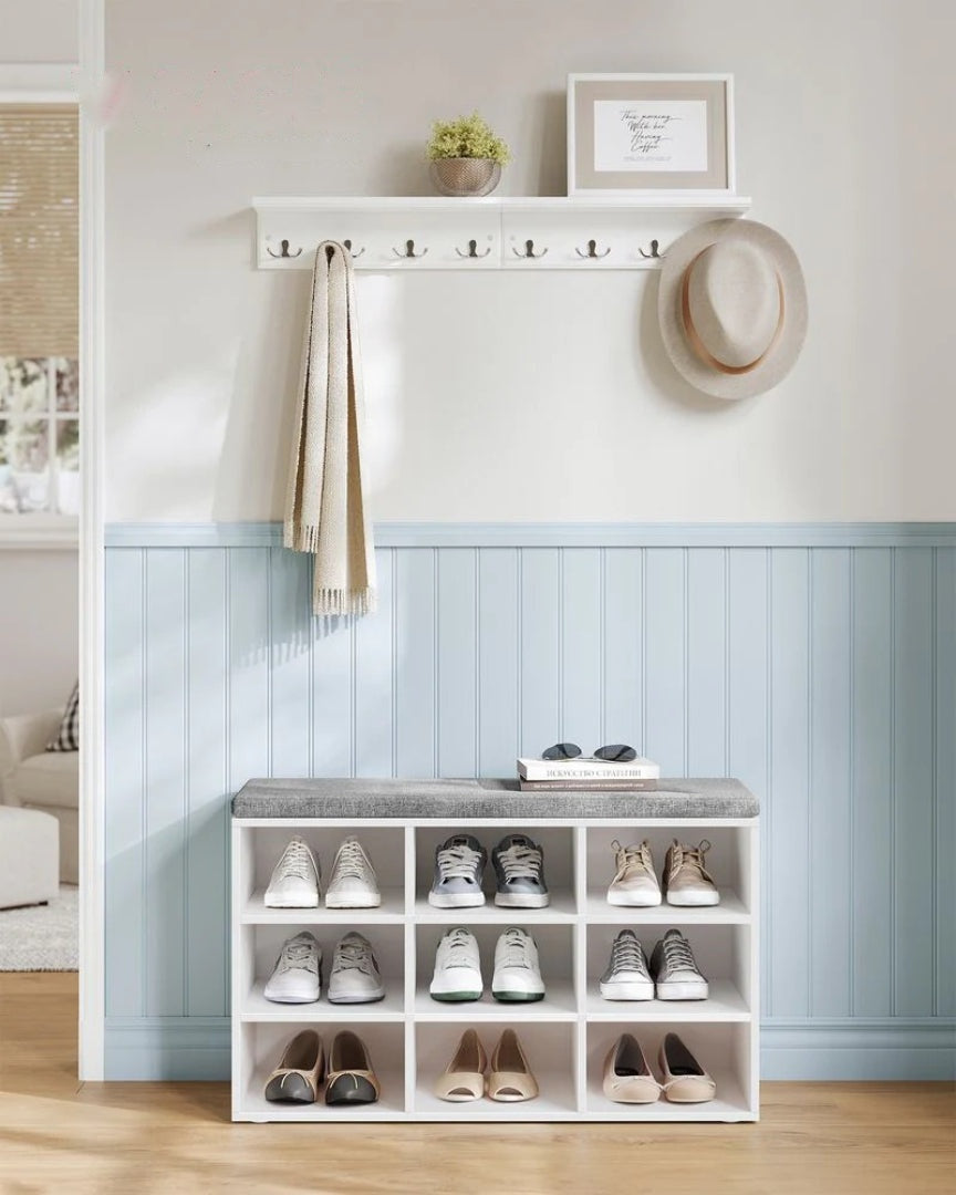 Shoe Storage Bench With Cushion – product view 8 | Ridgefield Furniture