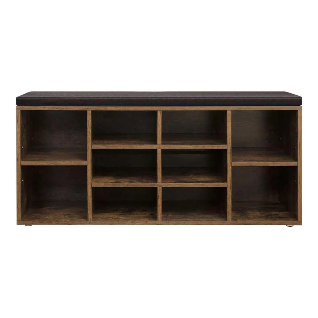 Shoe Storage Bench With Cushion – product view 28 | Ridgefield Furniture