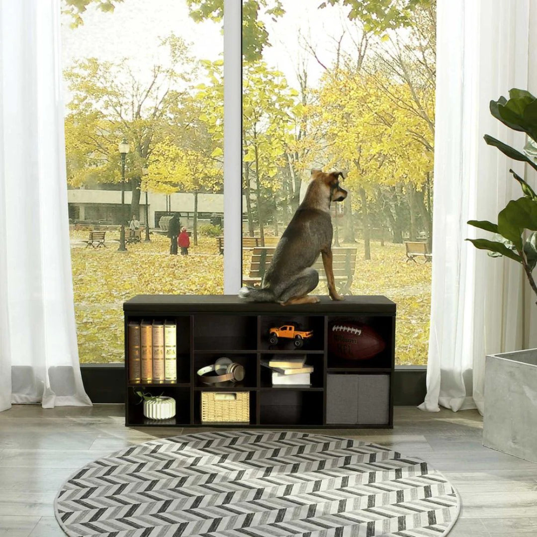 Shoe Storage Bench With Cushion – product view 33 | Ridgefield Furniture