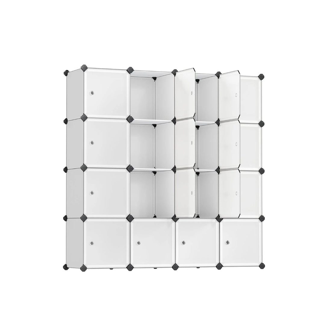 Cube Storage Cabinet With Doors 9 To 16 Plastic Cubes – product view 6 | Ridgefield Furniture