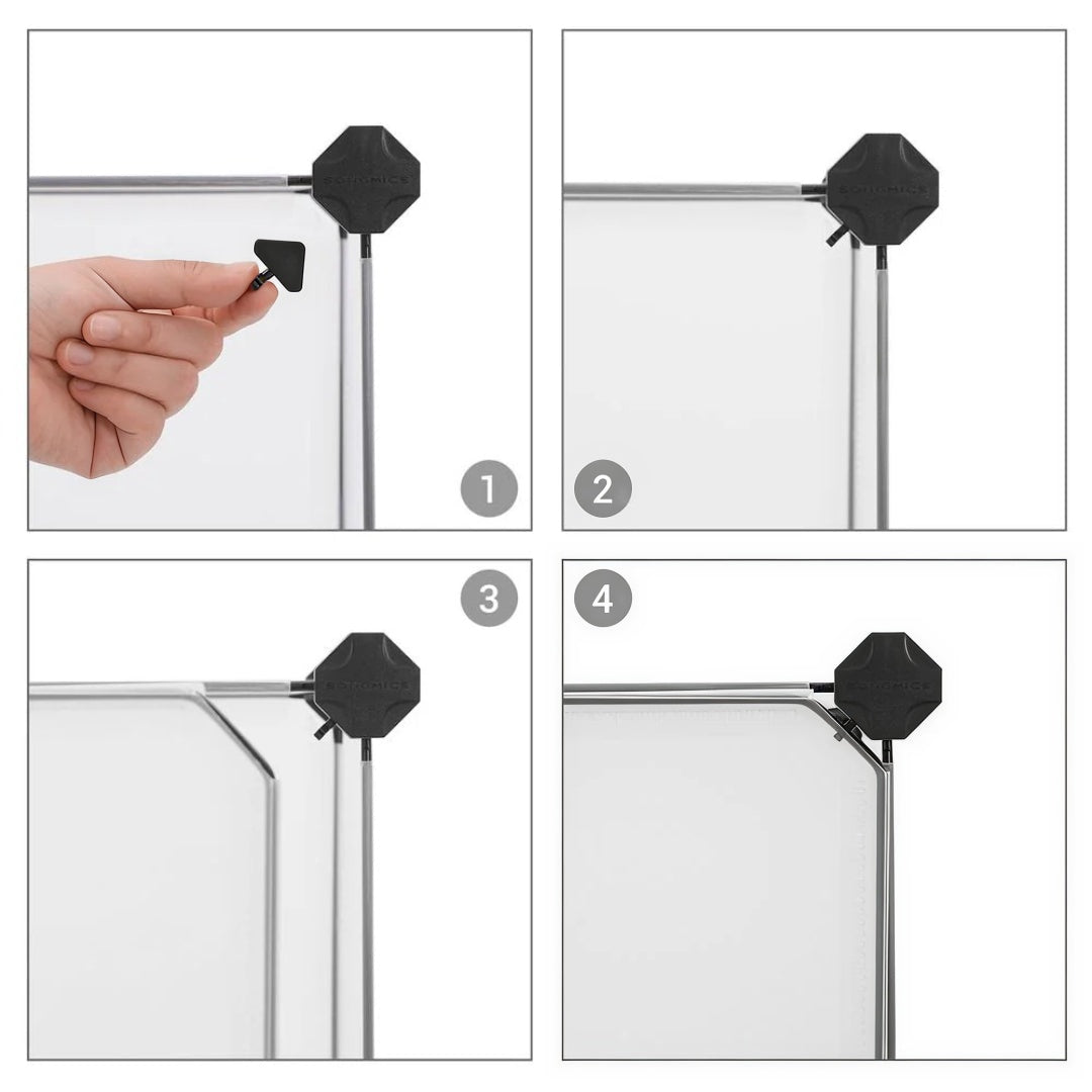 Cube Storage Cabinet With Doors 9 To 16 Plastic Cubes – product view 19 | Ridgefield Furniture