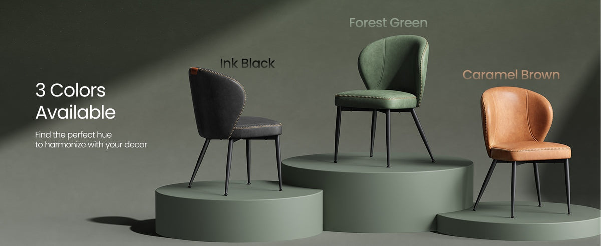 Dining Chairs Set Of 2, 4 Or 6 With Upholstered Seats And Steel Legs - product photo 70
