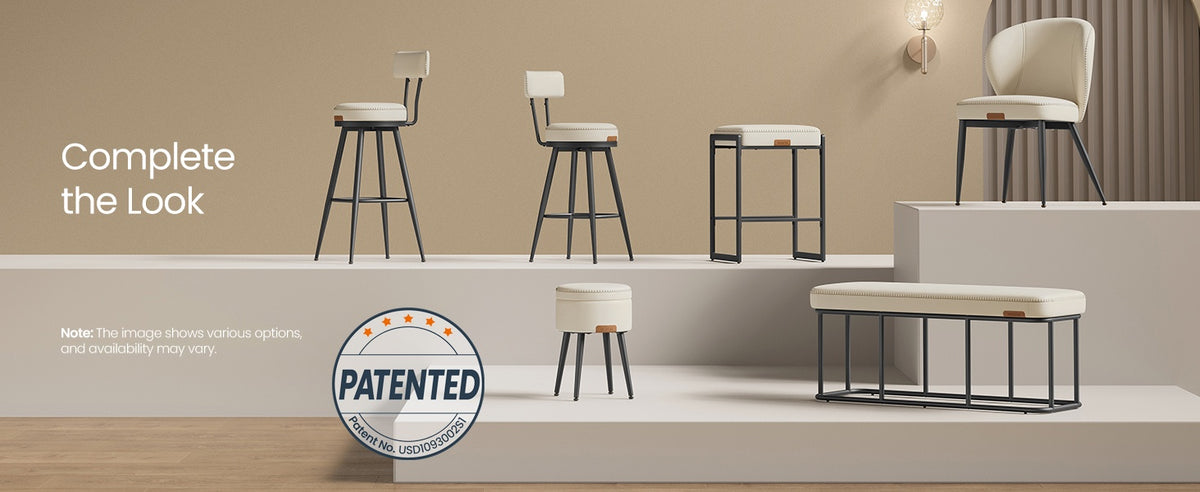 Dining Chairs Set Of 2, 4 Or 6 With Upholstered Seats And Steel Legs - product photo 72