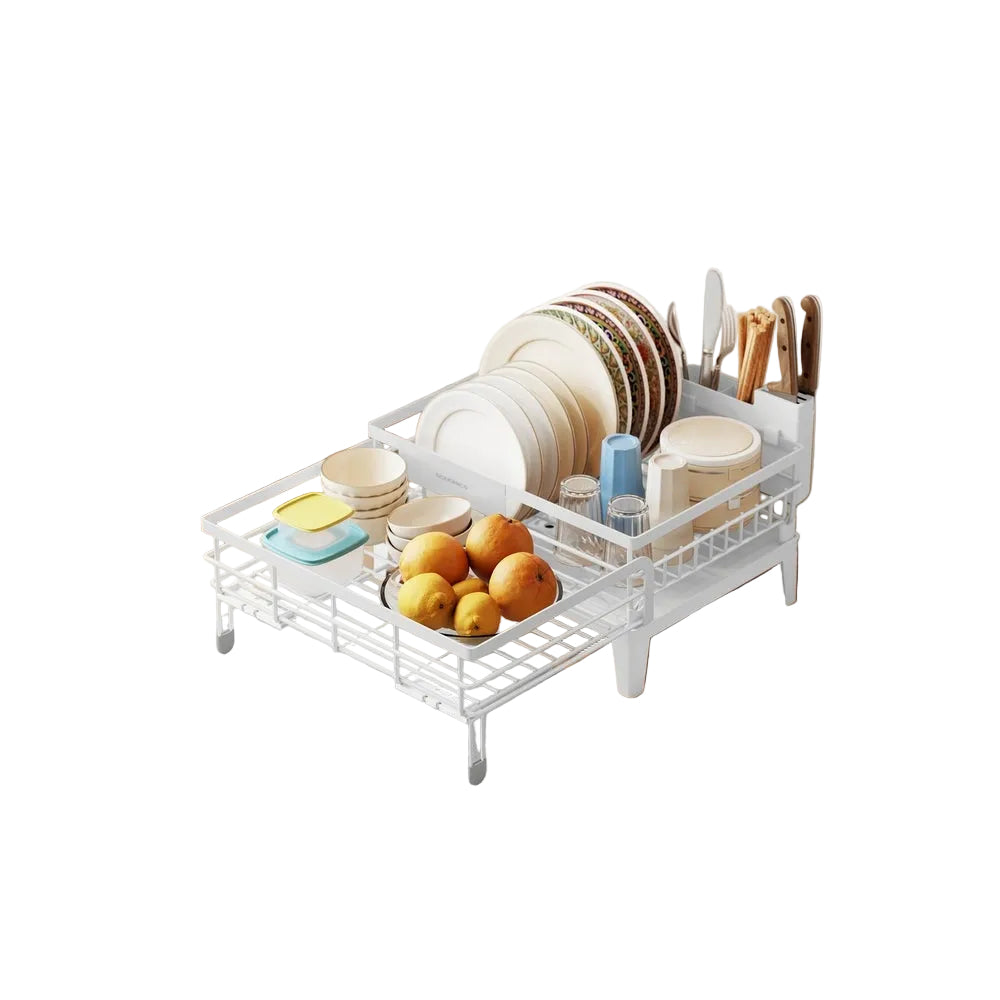 Dish Kitchen Dish Rack With Drainboard - product photo 08