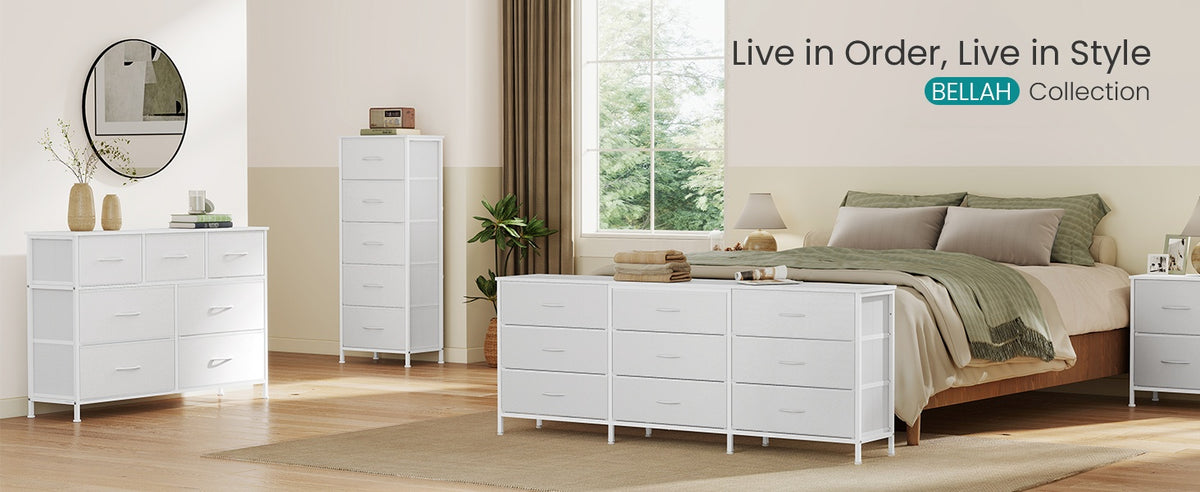 Dresser With 9 Fabric Drawers, TV Stand For TVs Up To 70 Inches - product photo 30