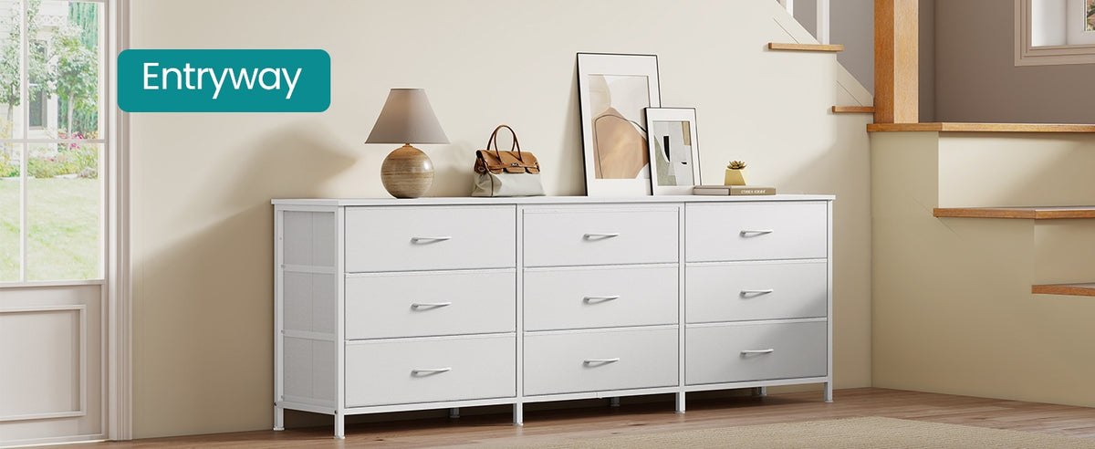 Dresser With 9 Fabric Drawers, TV Stand For TVs Up To 70 Inches - product photo 33