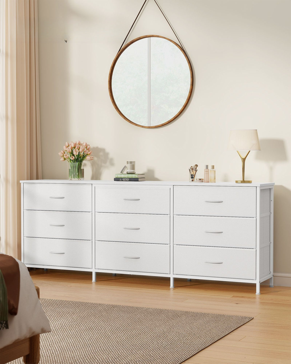 Dresser With 9 Fabric Drawers, TV Stand For TVs Up To 70 Inches - product photo 39