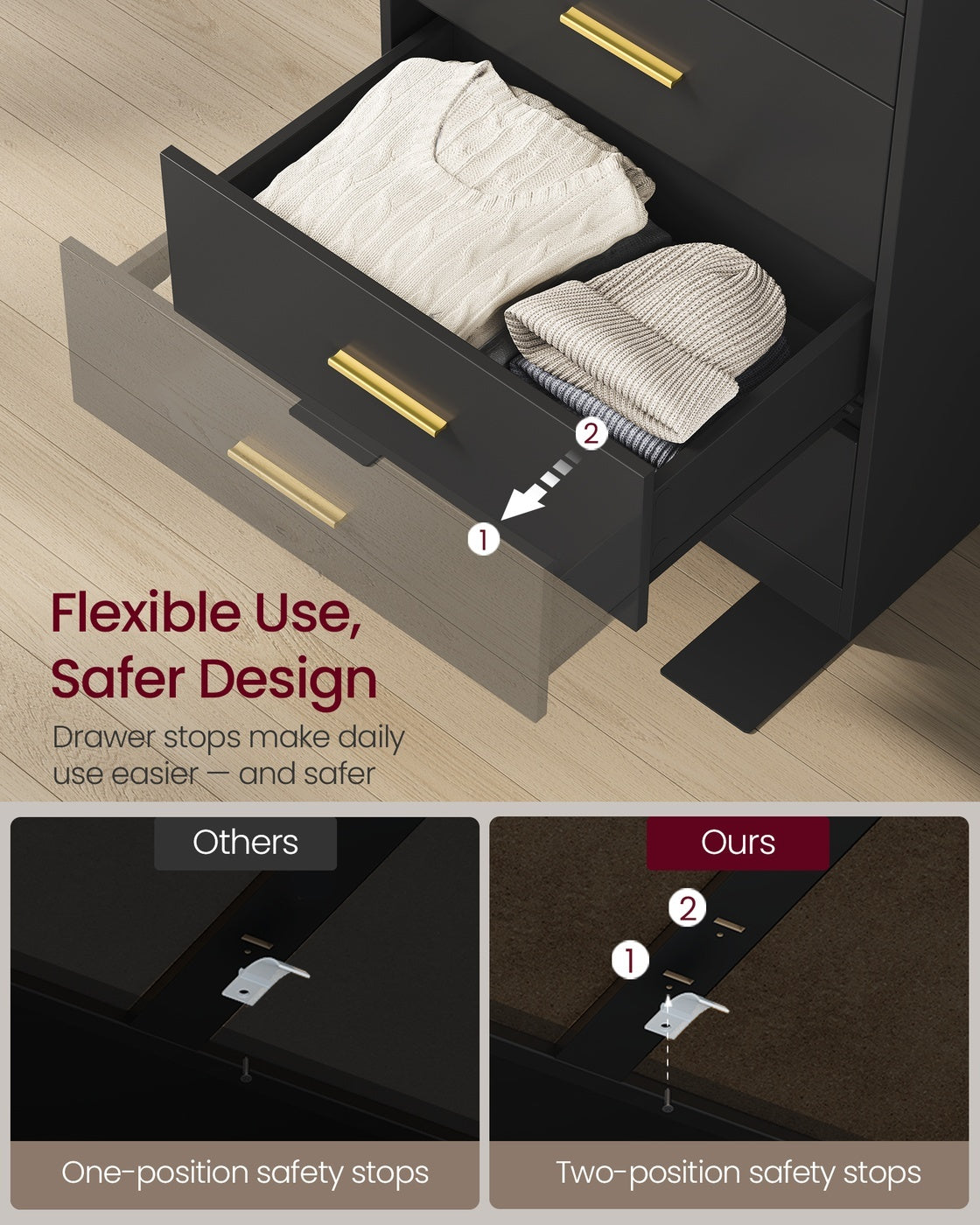 Dresser With Drawers - product photo 18
