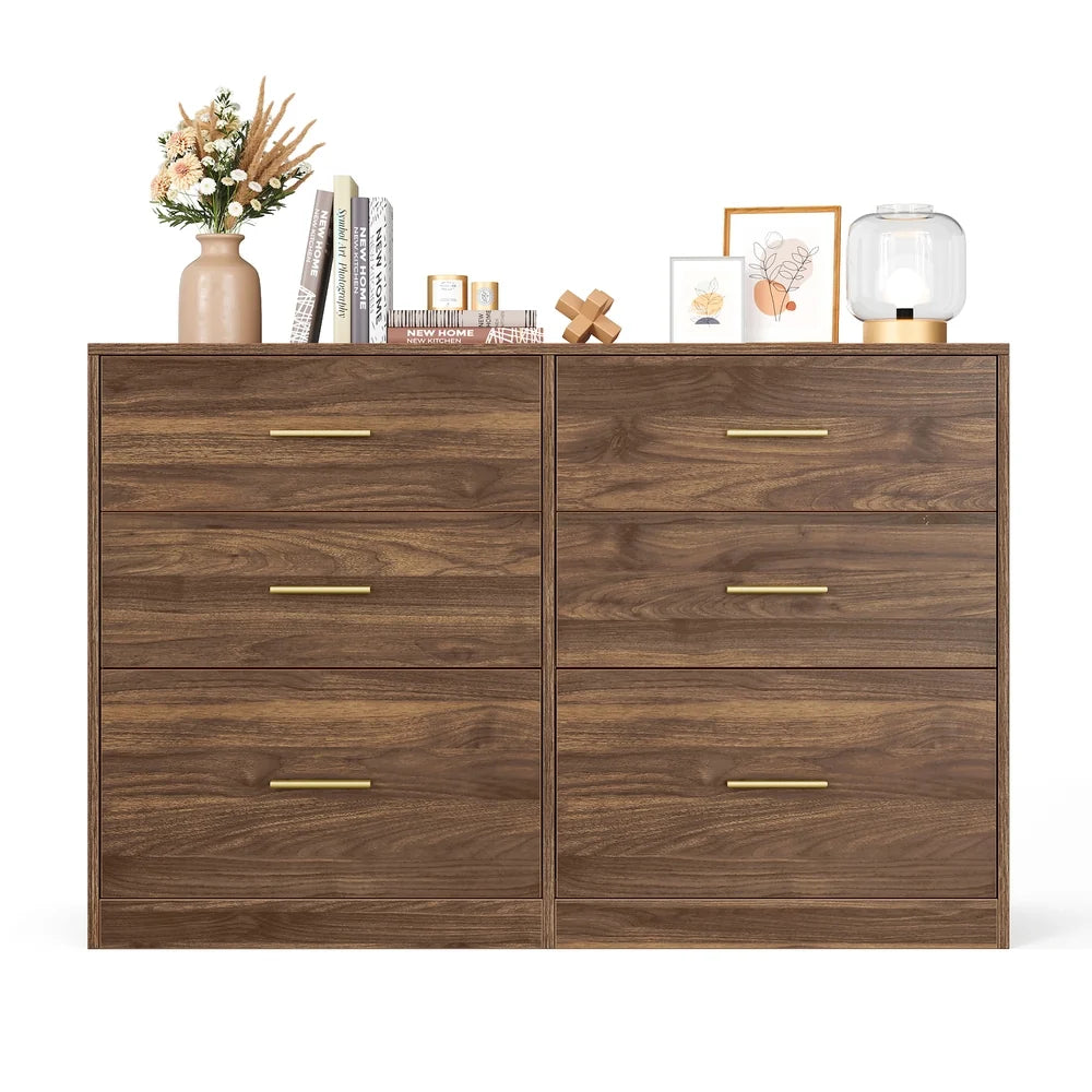 Dresser With LED Lights And Power Strip - ULTS416KE01S