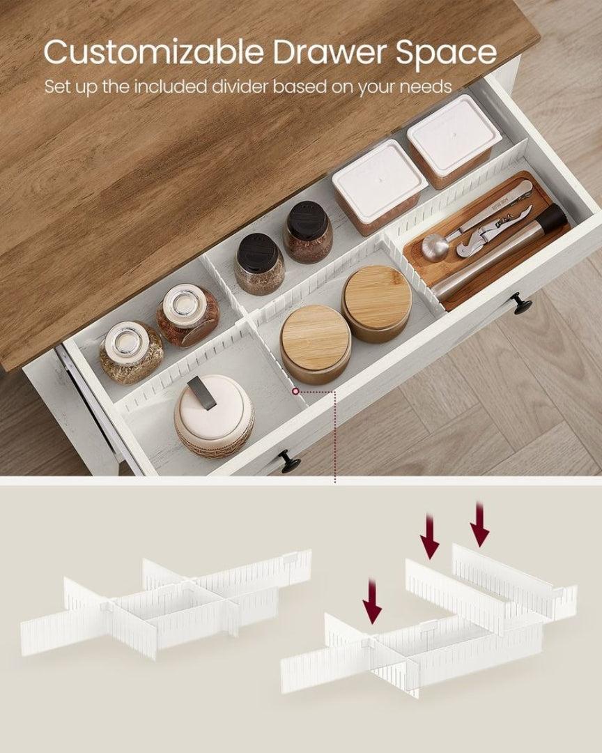 Farmhouse Buffet Cabinet with Drawer and Adjustable Shelf Storage – product view 9 | Ridgefield Furniture