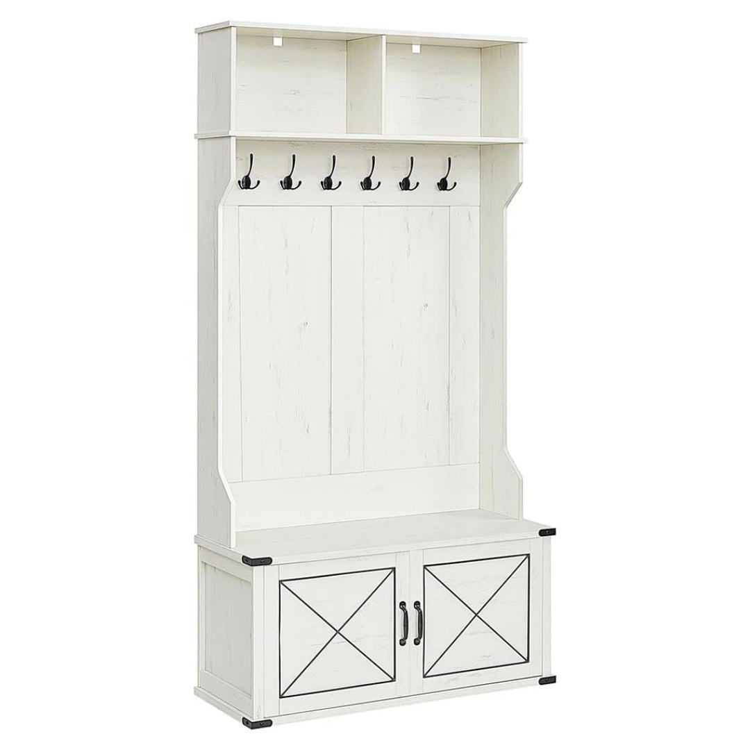 Hall Tree With Bench – product view 1 | Ridgefield Furniture