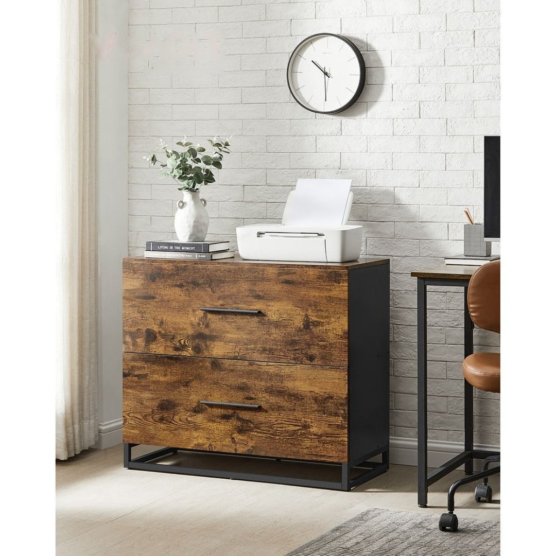 2 Drawer Lateral File Cabinet For A4 Letter Legal Files – product view 2 | Ridgefield Furniture