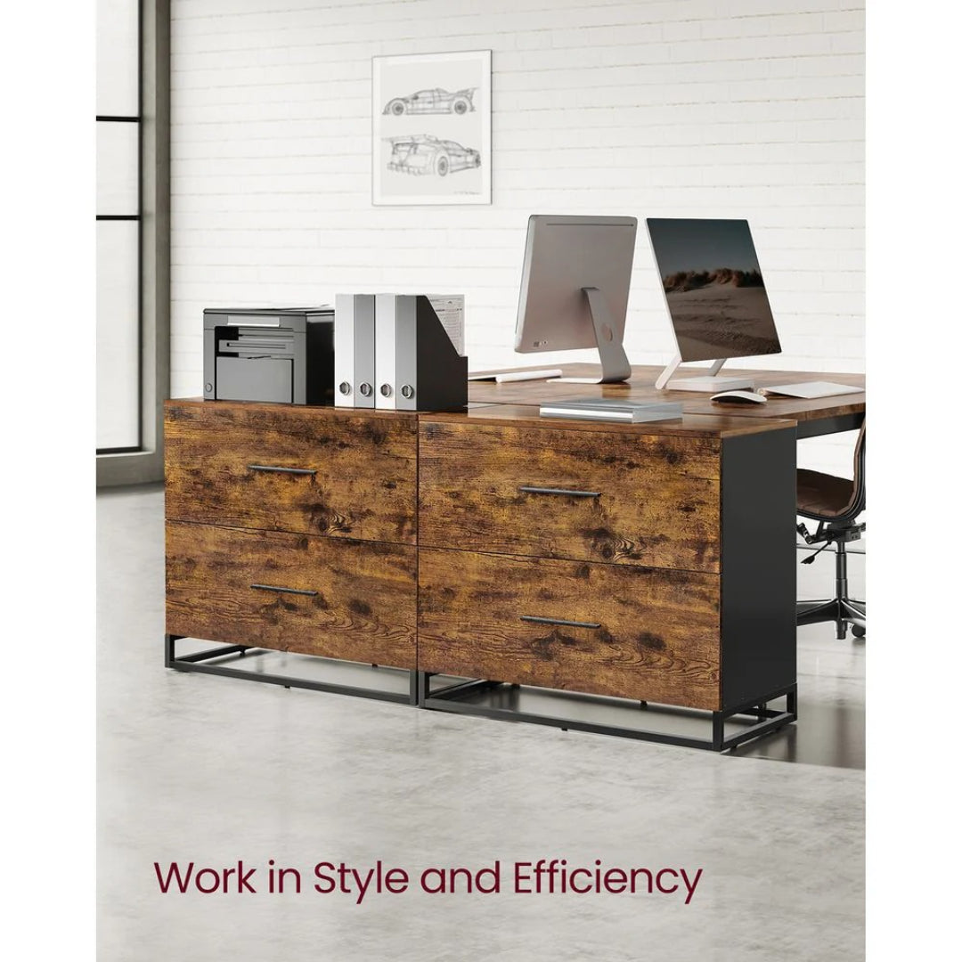 2 Drawer Lateral File Cabinet For A4 Letter Legal Files – product view 7 | Ridgefield Furniture