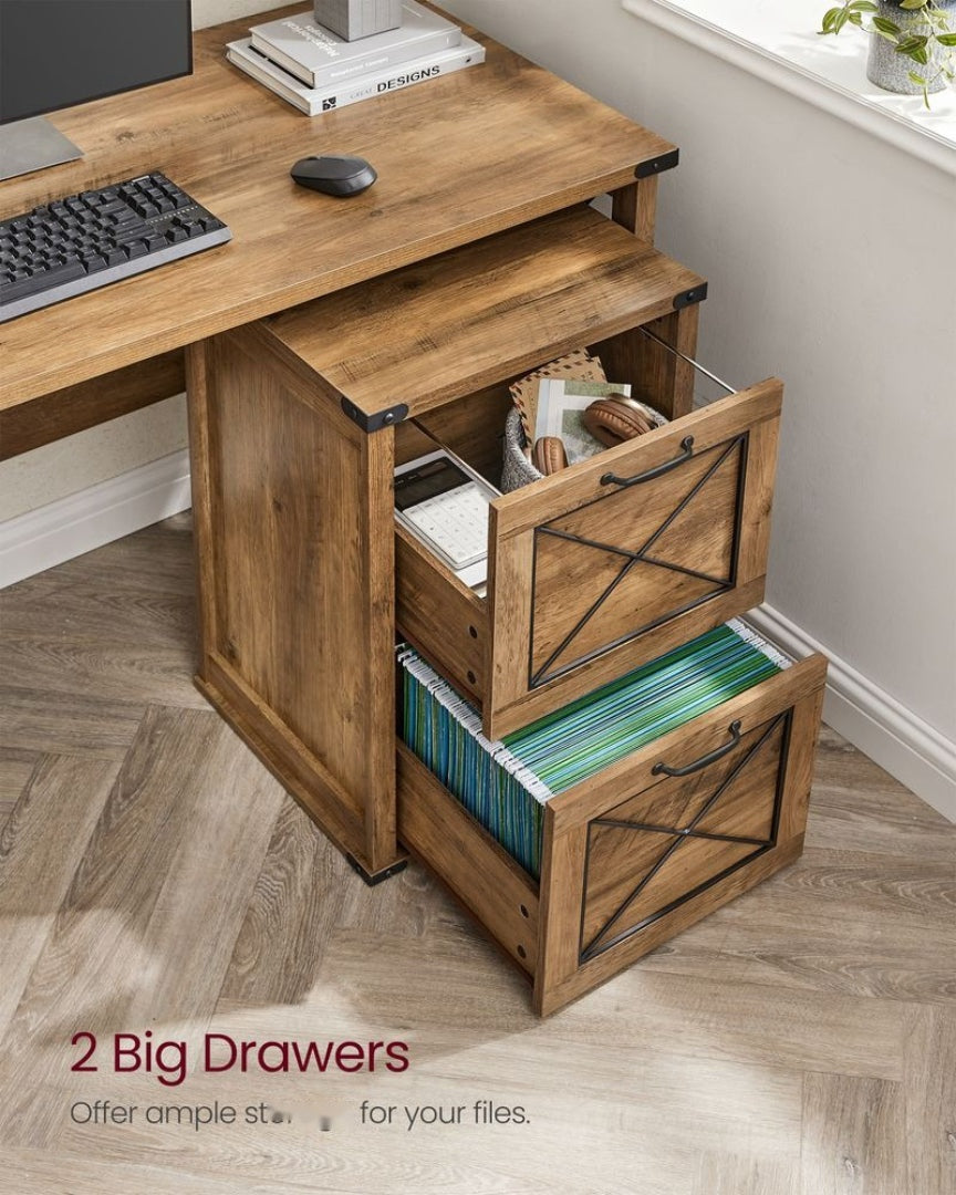 2 Drawer File Cabinet For A4 Files – product view 6 | Ridgefield Furniture