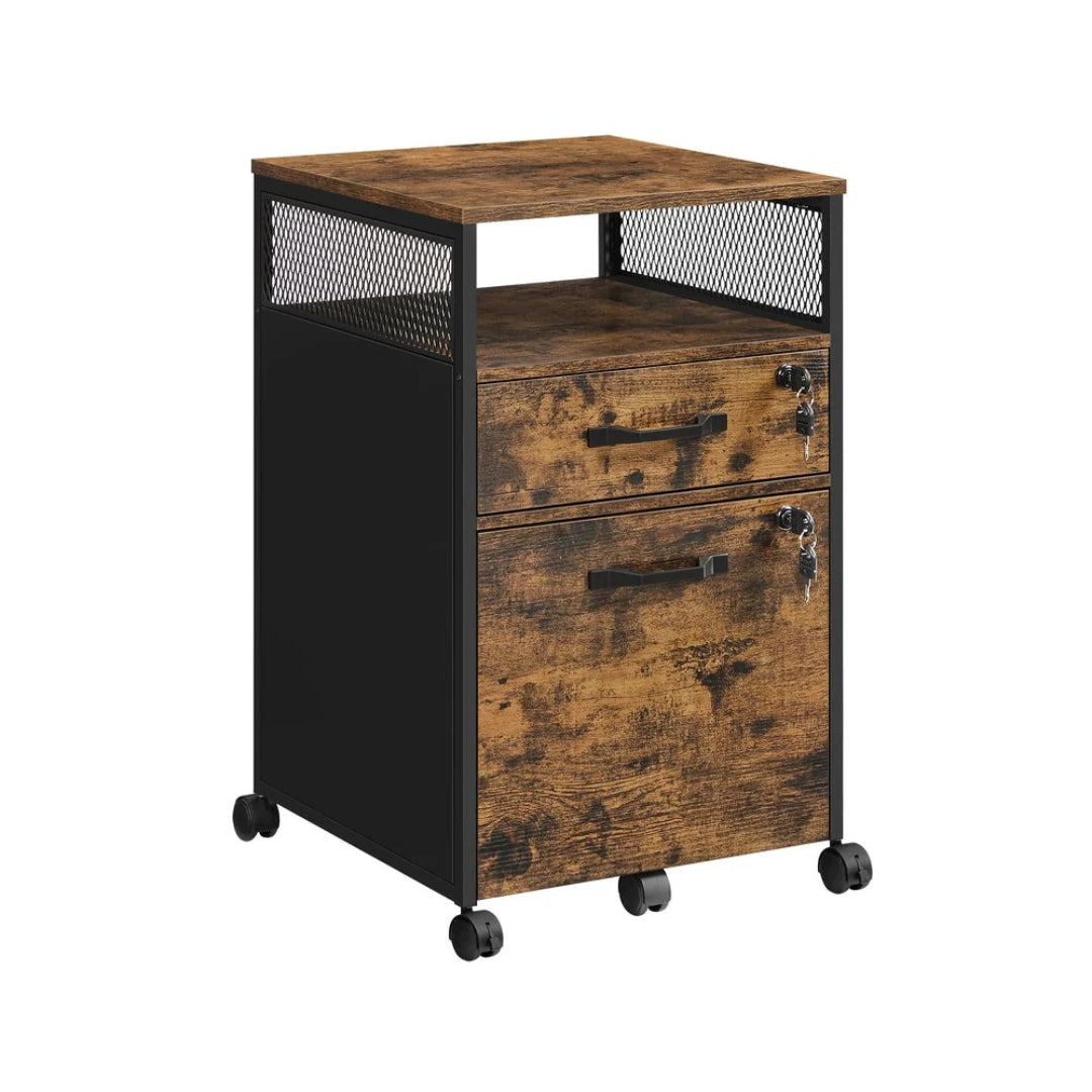 Mobile Filing Cabinet With Wheels – product view 1 | Ridgefield Furniture