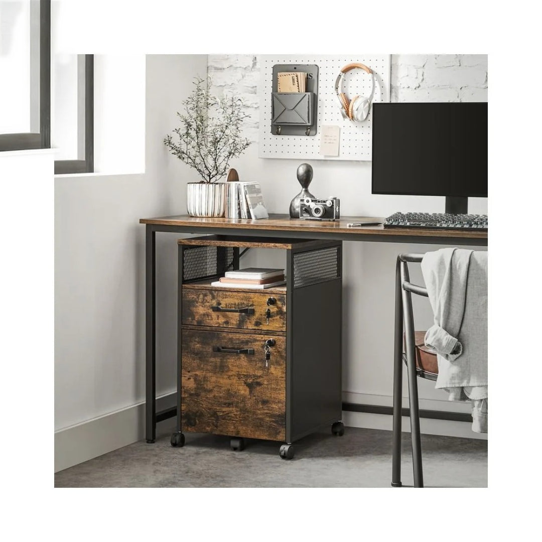 Mobile Filing Cabinet With Wheels – product view 5 | Ridgefield Furniture