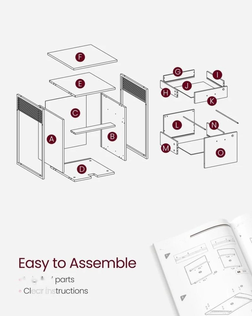 Mobile Filing Cabinet With Wheels – product view 11 | Ridgefield Furniture