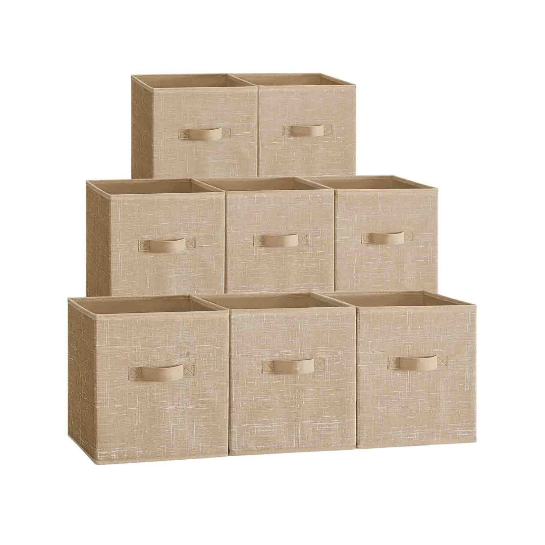 Foldable Storage Cubes Set Of 8 Fabric Bins – product view 4 | Ridgefield Furniture