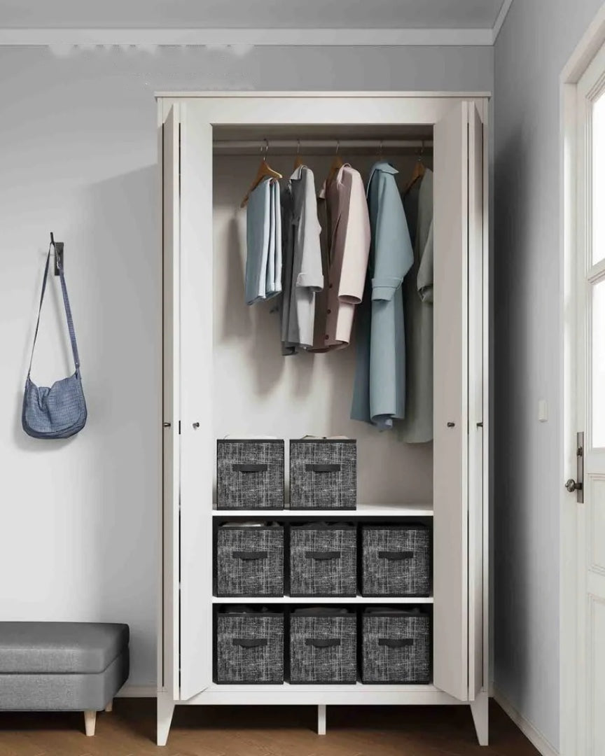 Foldable Storage Cubes Set Of 8 Fabric Bins – product view 10 | Ridgefield Furniture
