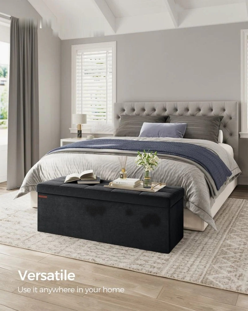 30/43 Inch Storage Ottoman Bench With Flip Lid & Storage Boxes – product view 27 | Ridgefield Furniture