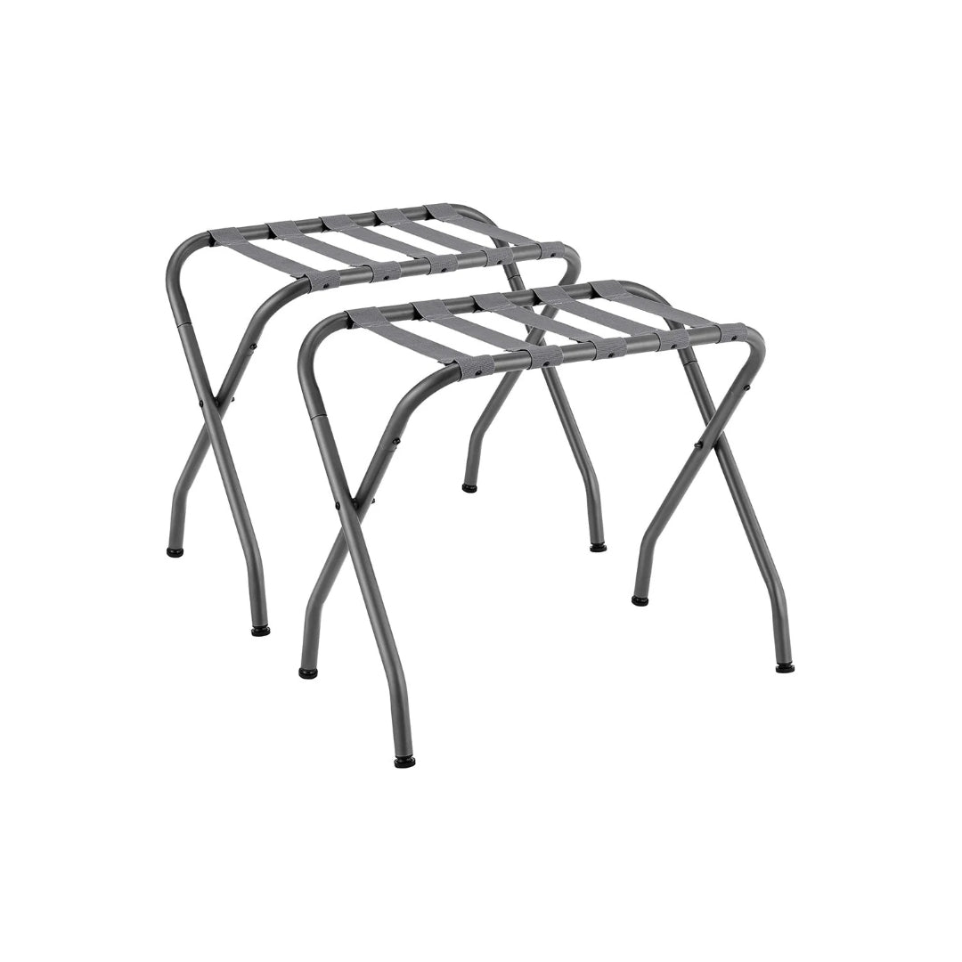 Folding Luggage Rack Steel Suitcase Stand For Guest Room – product view 3 | Ridgefield Furniture