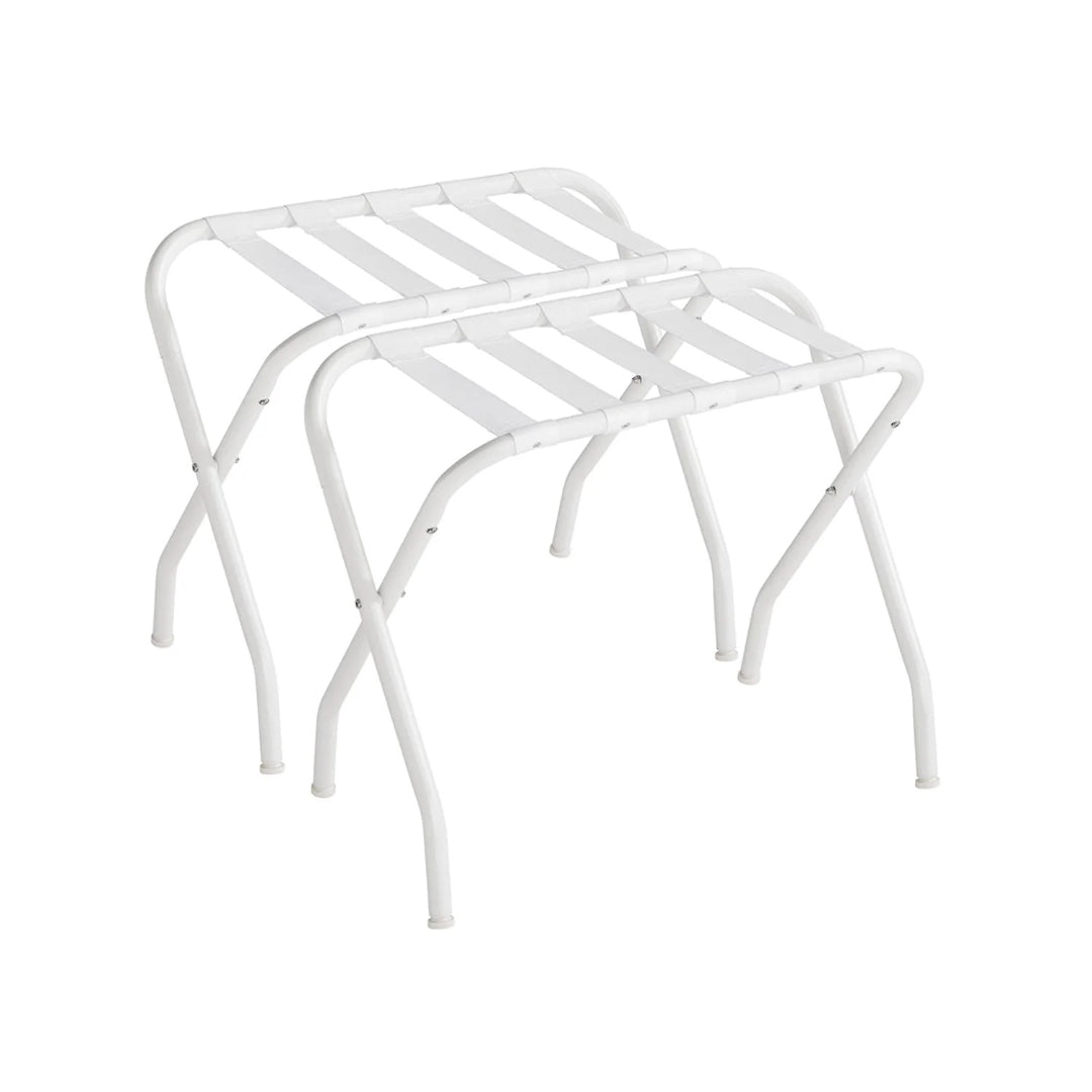 Folding Luggage Rack Steel Suitcase Stand For Guest Room – product view 4 | Ridgefield Furniture