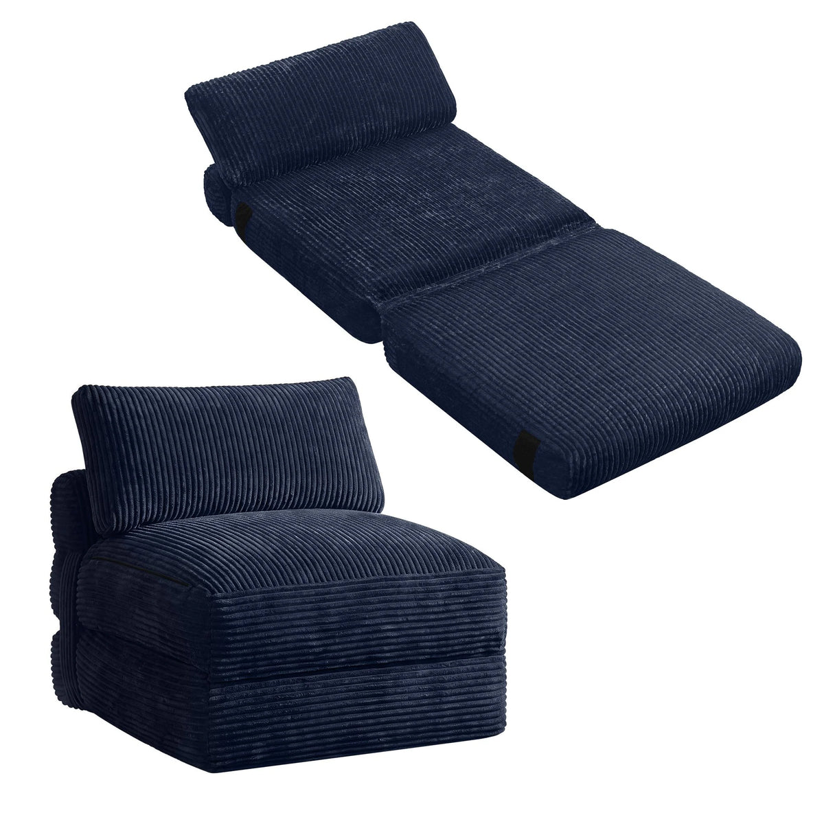 Folding Sofa Bed Convertible Chair Bed With Pillow Sleeper Chair - ULCS211Q101S