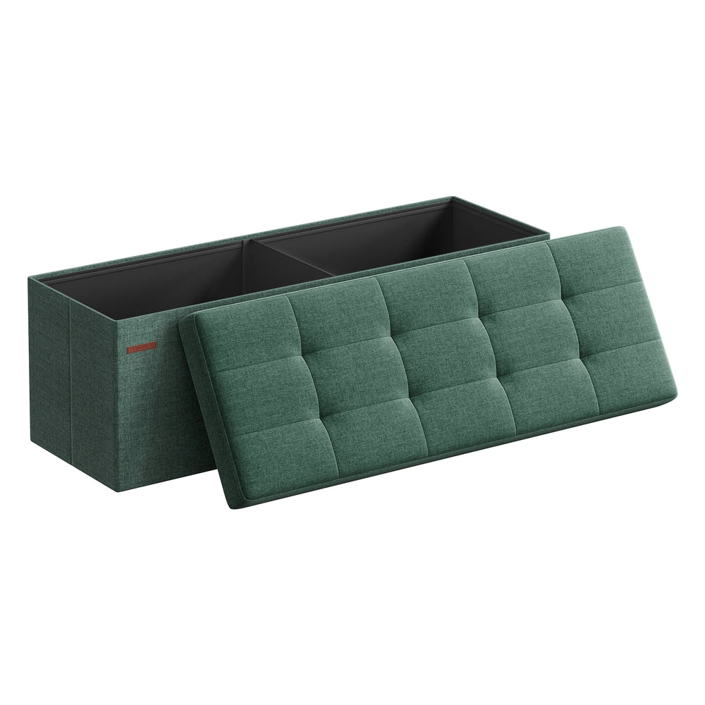 Folding Storage Ottoman Bench - product photo 01