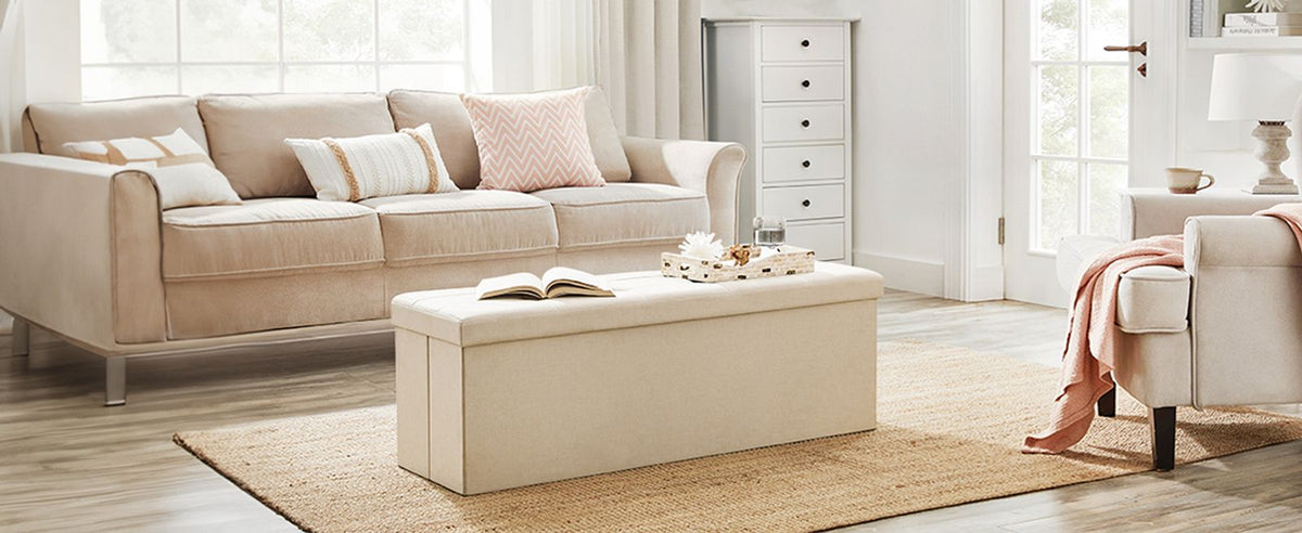 Folding Storage Ottoman Bench - product photo 50