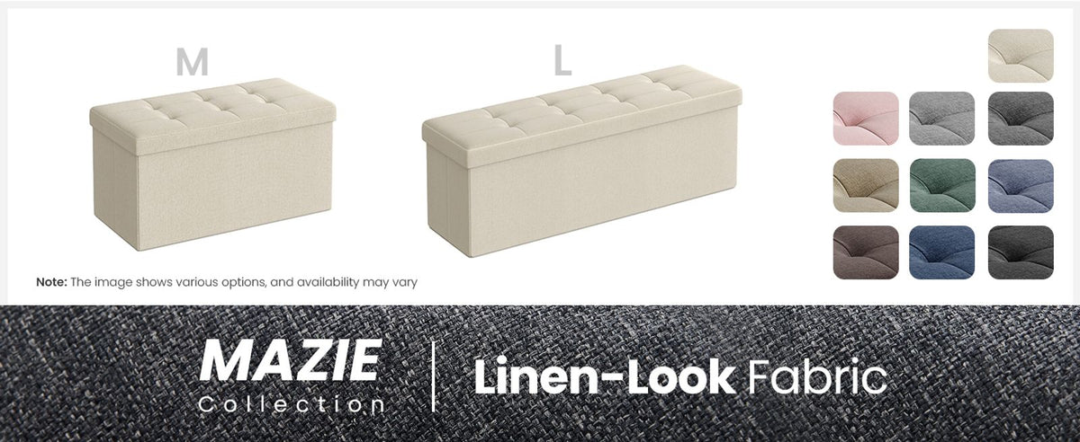 Folding Storage Ottoman Bench - product photo 51