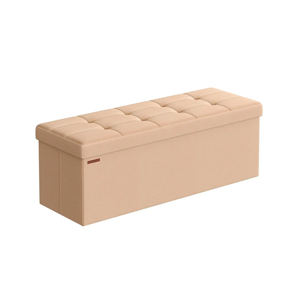 Folding Storage Ottoman Bench - ULSF077O01