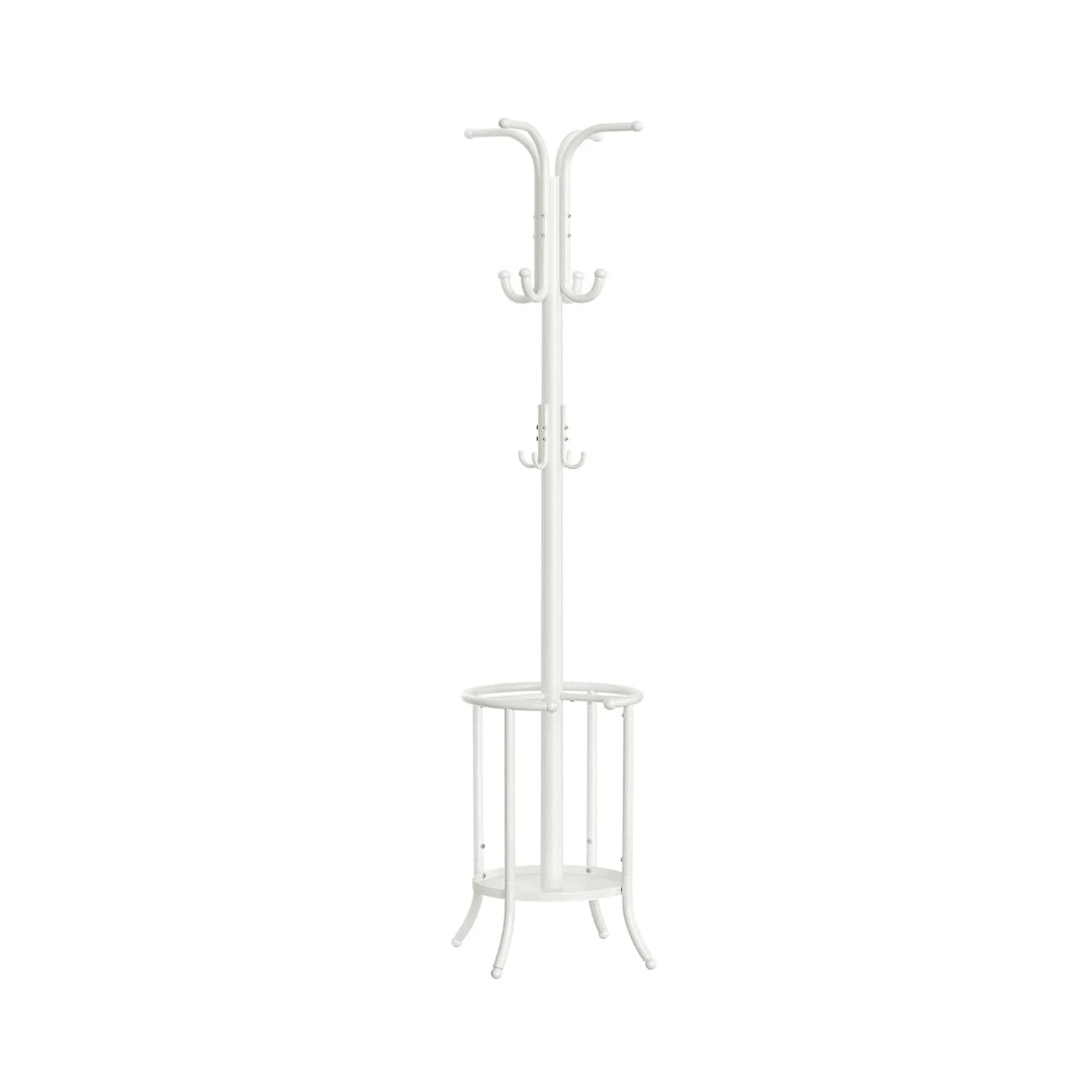 Freestanding Coat Rack With Umbrella Holder & 12 Hooks – product view 2 | Ridgefield Furniture