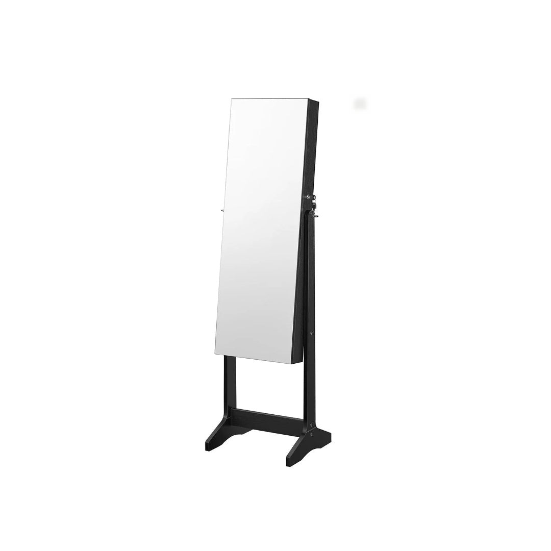Freestanding Mirror Jewelry Cabinet Armoire With Storage – product view 3 | Ridgefield Furniture